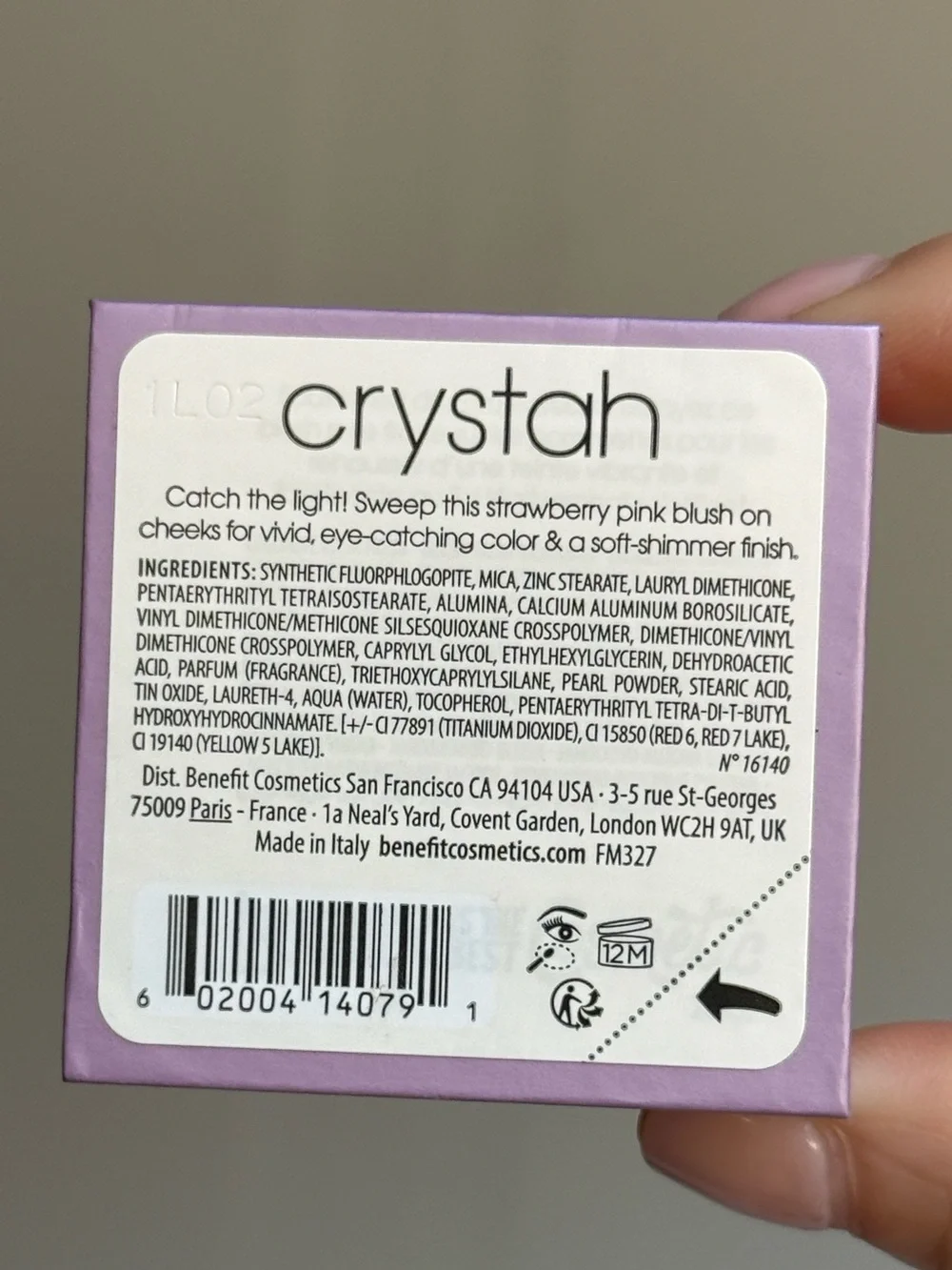 Benefit Crystah Blush Mini
